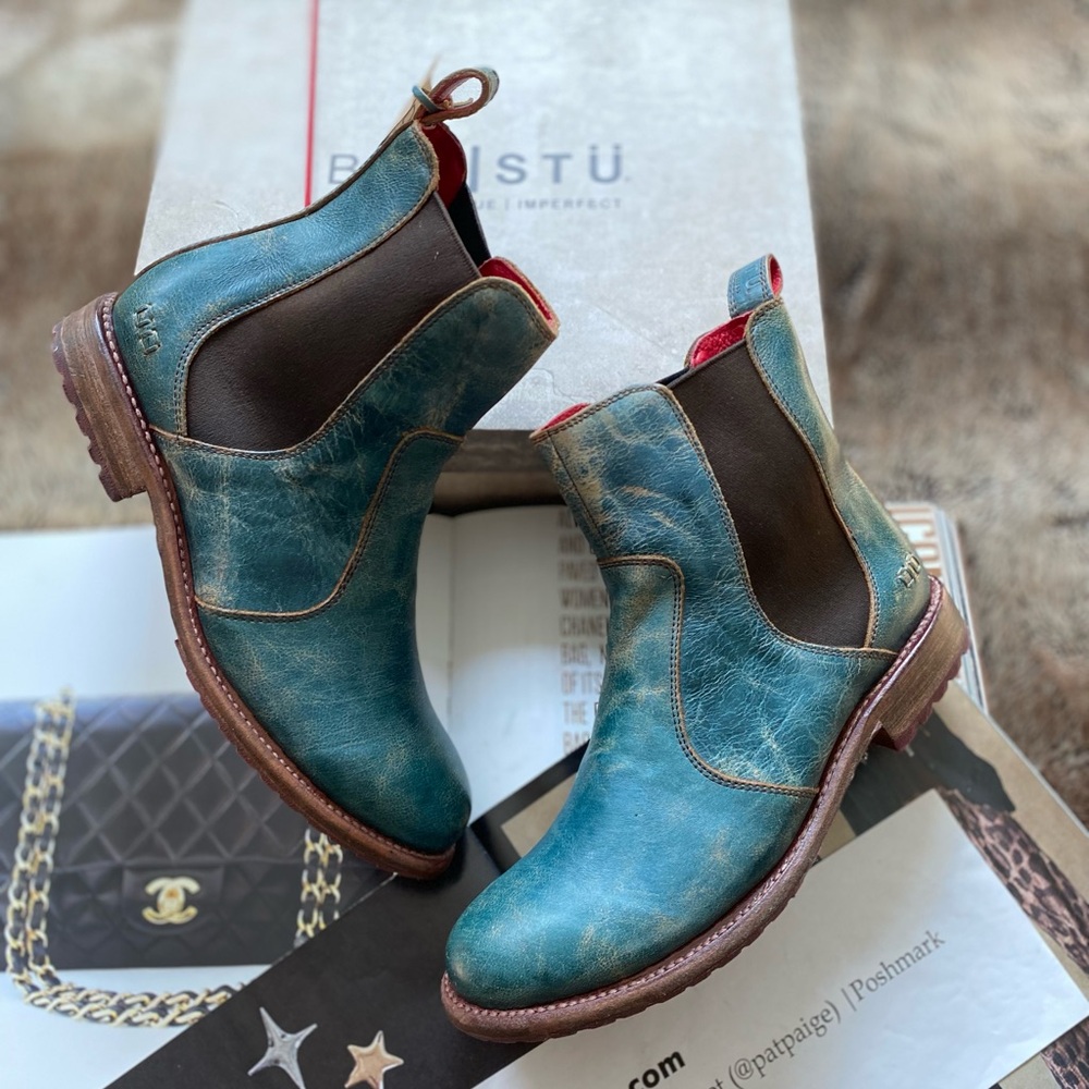 Bed Stu Nandi Leather Ankle Boots - Picture 5 of 15